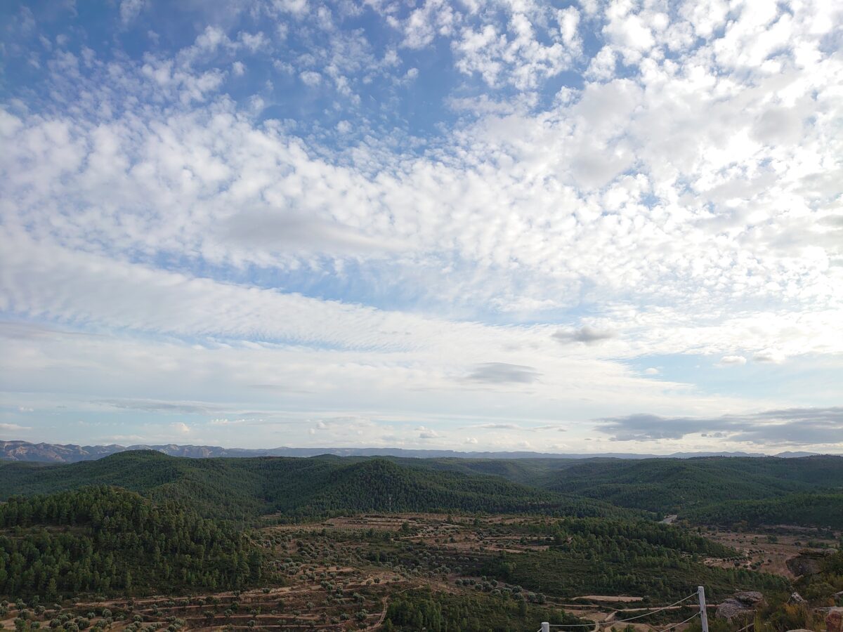 Big sky in Spain